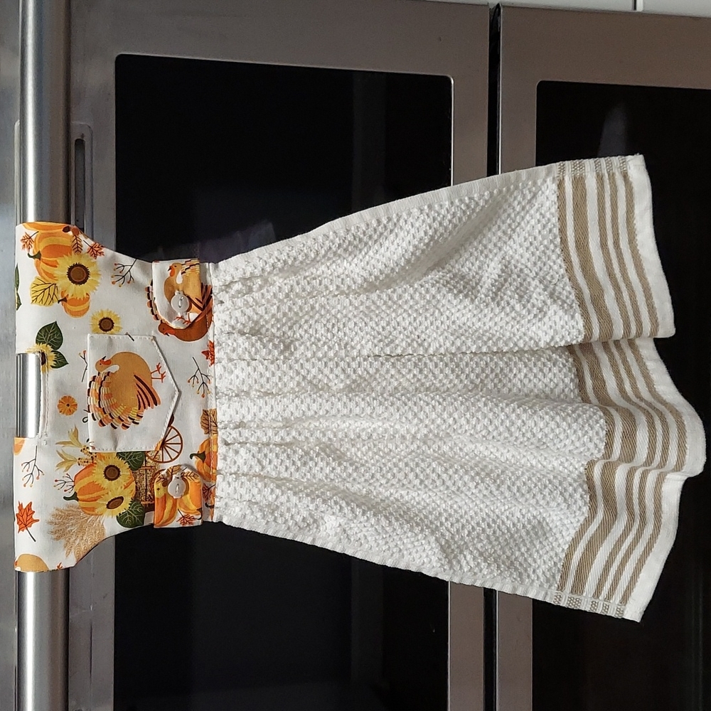 Fall/Thanksgiving hanging towel dress